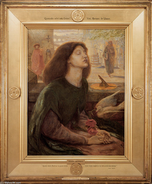 贝娅塔贝娅特丽克丝(dante gabriel rossetti)